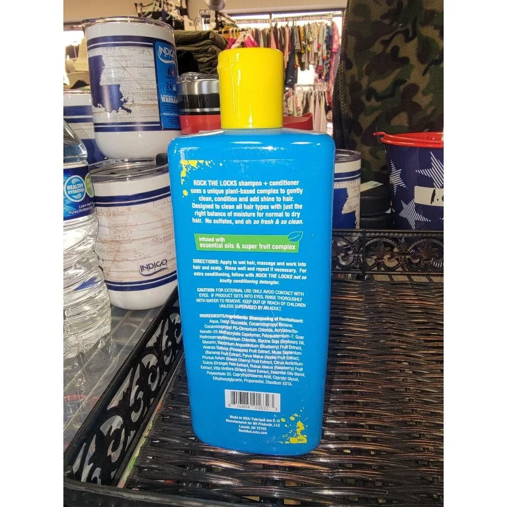 Rock The Locks So Fresh & So Clean Shampoo + Conditioner 12 oz No Sulfates & P